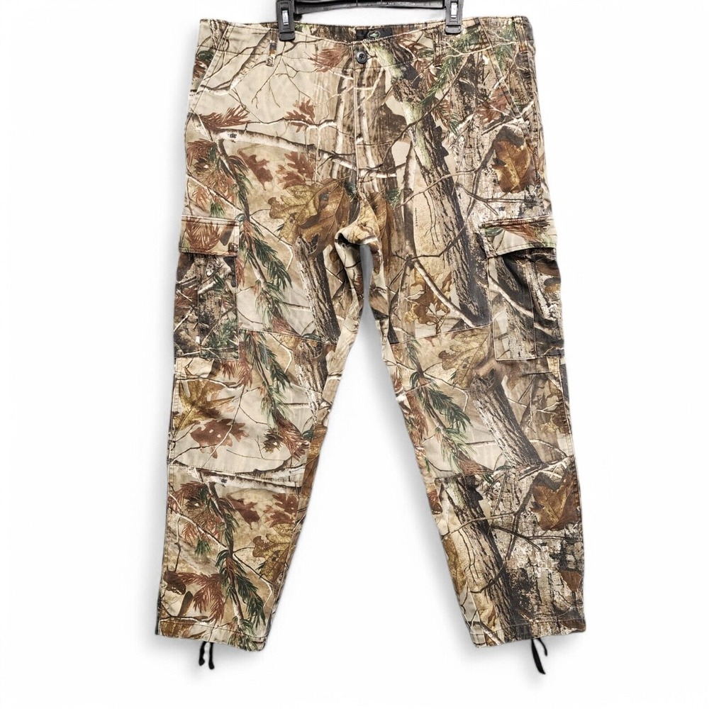Red Head Pants Mens‎ XL Cargo Realtree Hardwoods Camo Tapered Hunting Woods